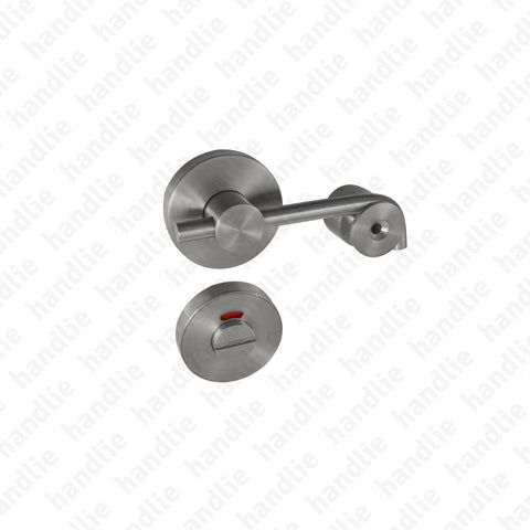 ASM.827 - Fecho WC com gancho e indicador - Inox