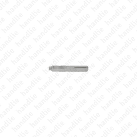 CAV.R8 - Ferro quadrado para puxador simples rotativo Q.8 - AÇO