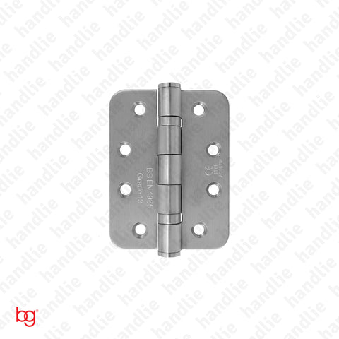 D.8182.R - Dobradiça fiel cantos redondos - Corta Fogo - Inox