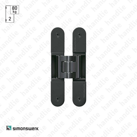 TE.340.3D - Dobradiça oculta TECTUS 3 D - Carga 80Kgs | SIMONSWERK