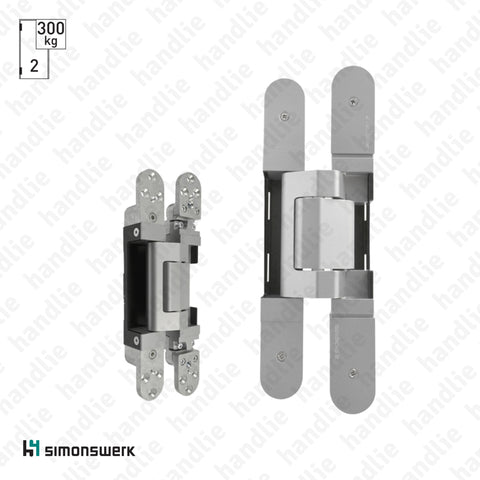TE.645.3D - Dobradiça oculta TECTUS 3D - Carga 300kgs | SIMONSWERK