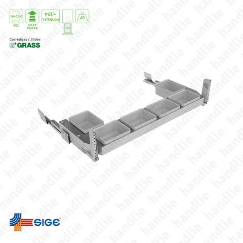 BL.700.A - Baldes para colocar debaixo da banca