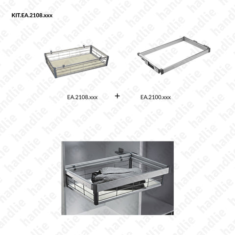 KIT EA.2108 - Kit Cesto para Armário - SC SQUARE CLOSET