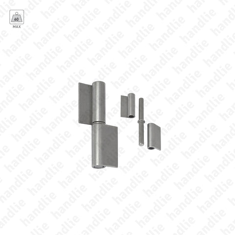 O.419 - Olhal (dobradiça) com abas para soldar - Aço