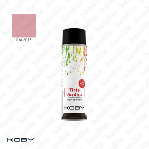 TINTAS ACRÍLICAS EM SPRAY - Rosa RAL 3015