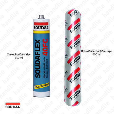 SOUDAFLEX 40FC - SOUDAL - Selante Cola e Veda Poliuretano
