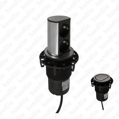 TE.280 - Tomada de embutir vertical