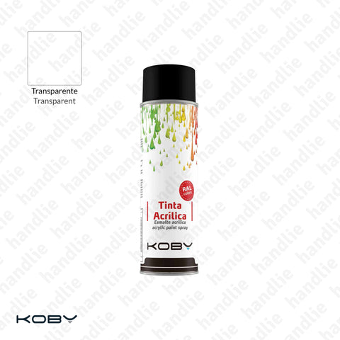 TINTAS ACRÍLICAS EM SPRAY - Transparente