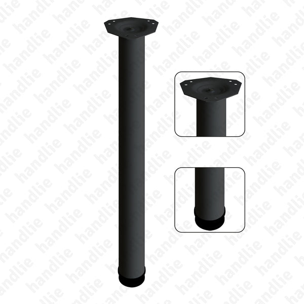 P.3 - Pernas para mesa com tubo Ø60 e Ø80