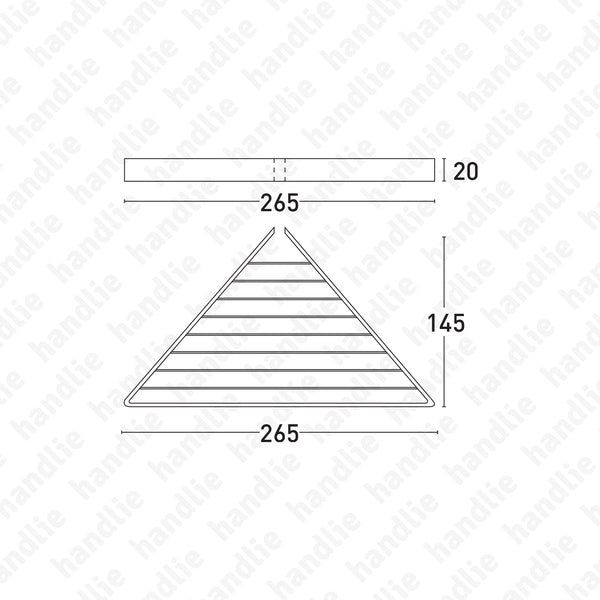 WC.02.0202 Série KADAPUL - Saboneteira Duche