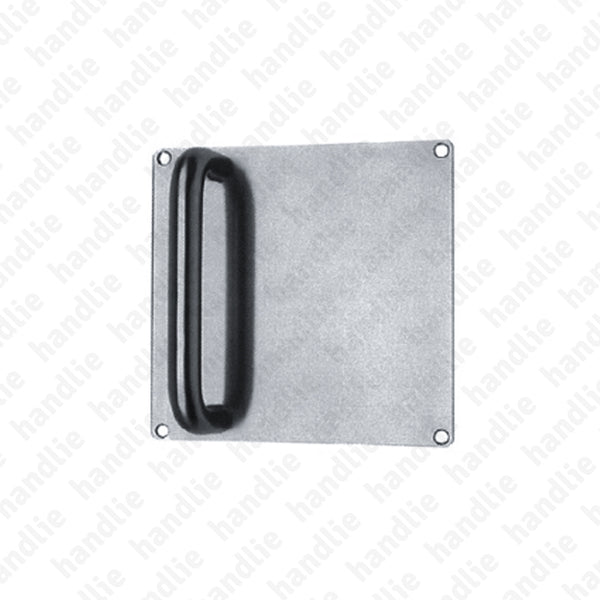 A.IN.8305 - Asa com placa simples ou dupla para portas - Inox