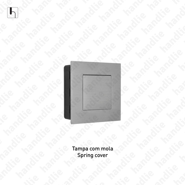 CE.IN.8900 - Concha de embutir 55x55 - Inox