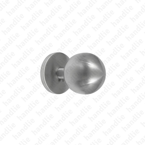 PF.IN.8844A - Puxador simples Fixo (Ø68) - Inox